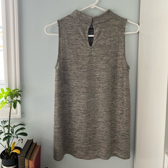 Loft - Matalic Knit Tank -XS - Picture 6 of 8
